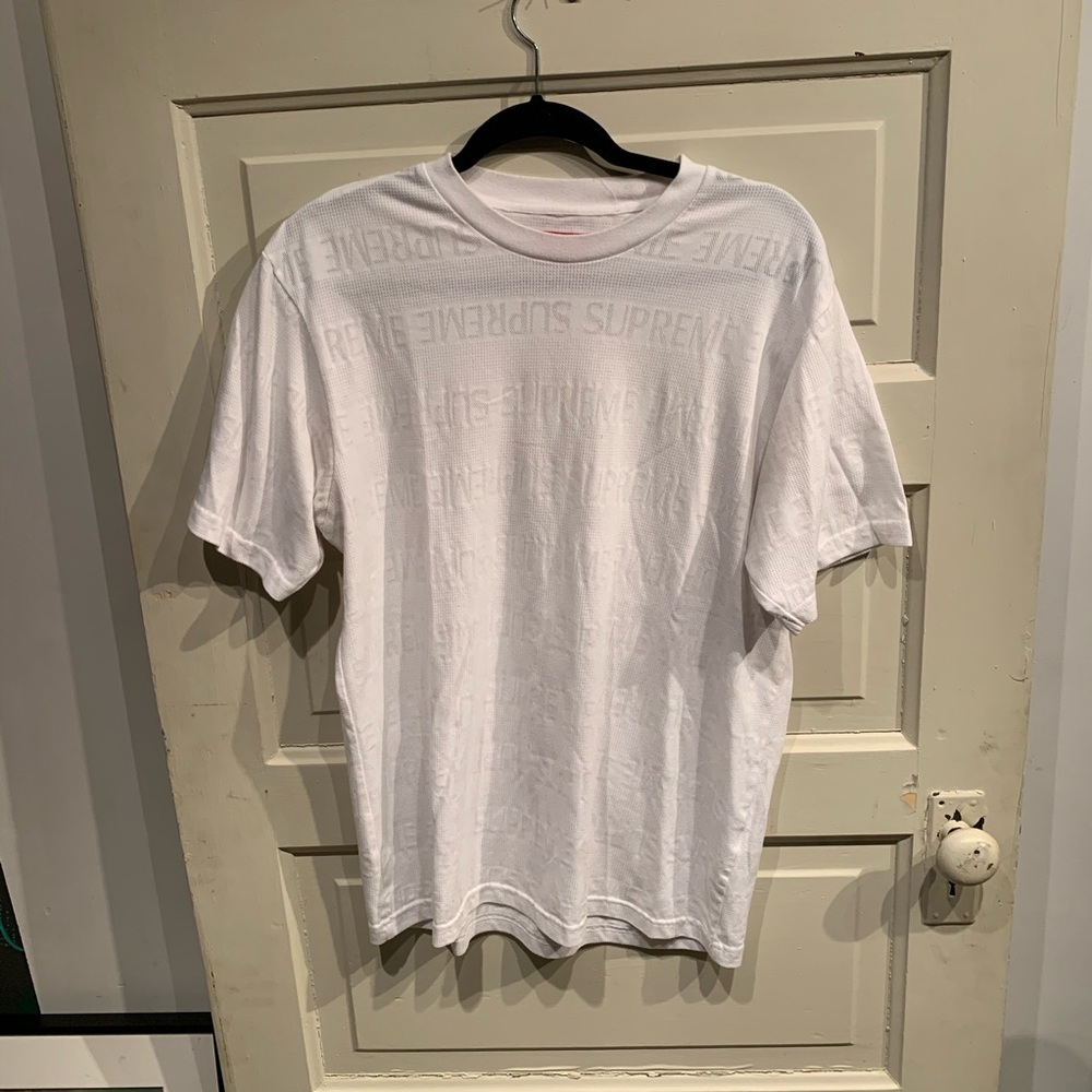 Supreme mesh stripe tee SS18